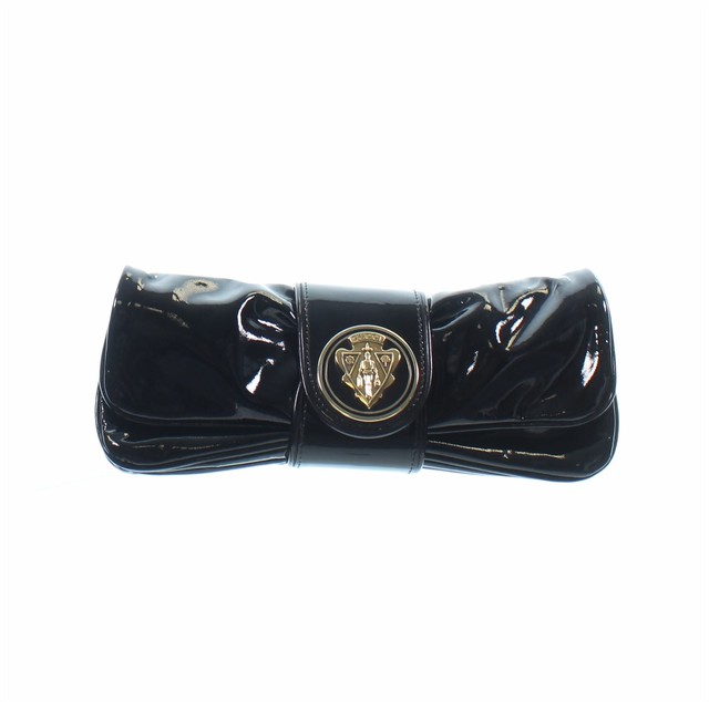 gucci patent leather clutch