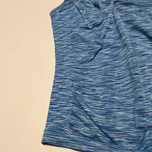 Electric Yoga Michele Bohbot Blue Athletic Tank Top Women Size Medium/Large - Picture 4 of 15