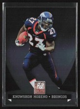 2011 Donruss Elite 31 Knowshon Moreno Denver Broncos Football Card