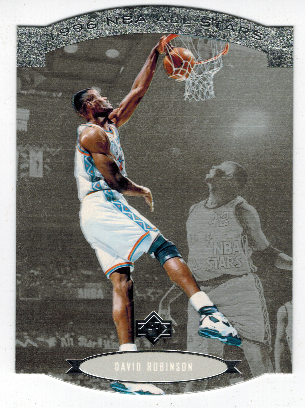 DAVID ROBINSON 1995-96 SP ALL STARS DIE-CUT Insert #AS23