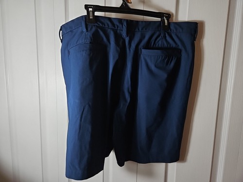 SWISS TECH Mens Shorts Size 40 Blue Flat Front Utility Performance Stretch - Picture 5 of 9
