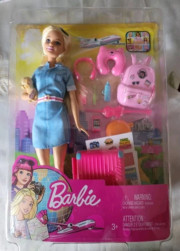 Barbie Dream House Adventures Reise 12"" Puppe & Welpe Spielset Neu!