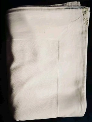 D Porthault Flat sheet for double bed. 240/ 320 cm INCHS 94 /126 QUEEN SIZE