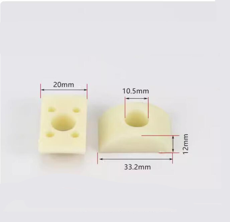 Dado Mezzaluna M8 M10 E Rondella Distanziale Per Mobili – Scegli Nylon O Bronzo