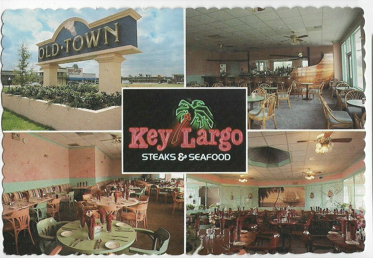 KEY LARGO STEAKS & SEAFOOD RESTAURANT,OLD TOWNKISSIMMEE,FLORIDA,FL eBay