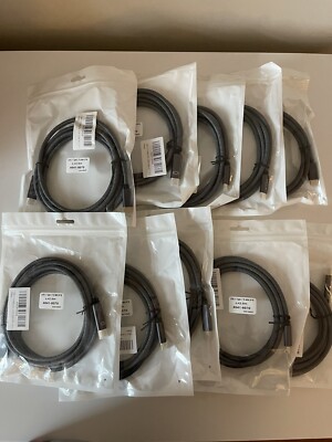 USB-C to Mini DisplayPort DP Male 4K Cable. Lot Of 10. Brand New In Packaging.