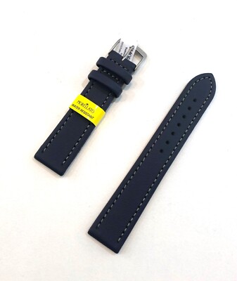 Cinturino MORELLATO per Orologio in pelle BLU Lorica 20 22 24 mm