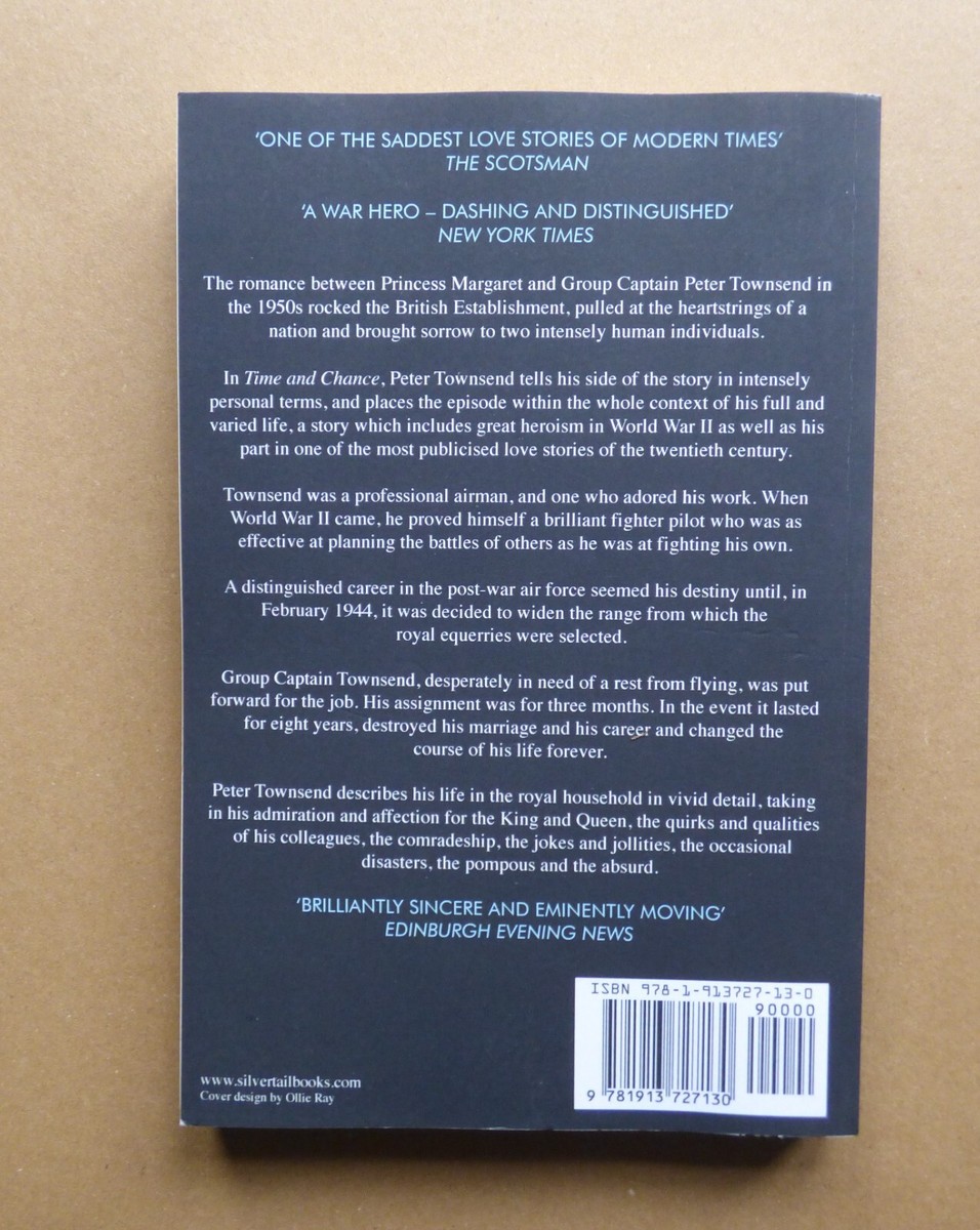 Time and Chance- Peter Townsend (2022) Paperback UK