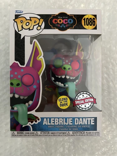 Funko Pop Disney Coco Alebrije Dante Glow In The Dark Special Edition #1086