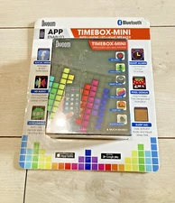 Divoom Timebox Mini Intelligent LED Light Bluetooth Speaker Alarm w/App-Control