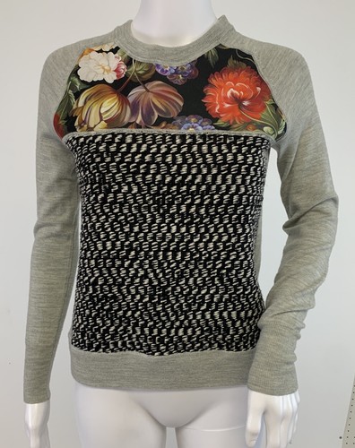 J Crew Women's Dutch Floral Mixed Media 