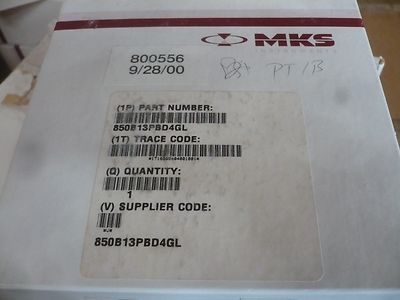 New  MKS 850B13PBD4GL Baratron Pressure Transducer