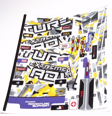 Lego Stickers for Technic Set 42069 Extreme Adventure Support 