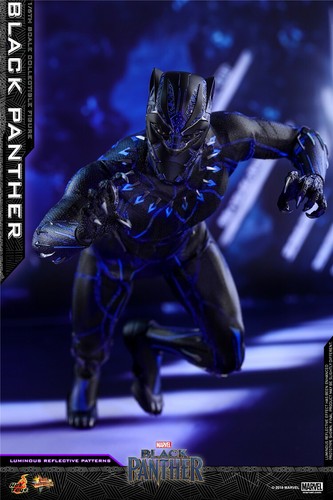 Hottoys 1/6 Scale Black Panther T’Challa Chadwick Boseman Custom Action Figure - Picture 3 of 12