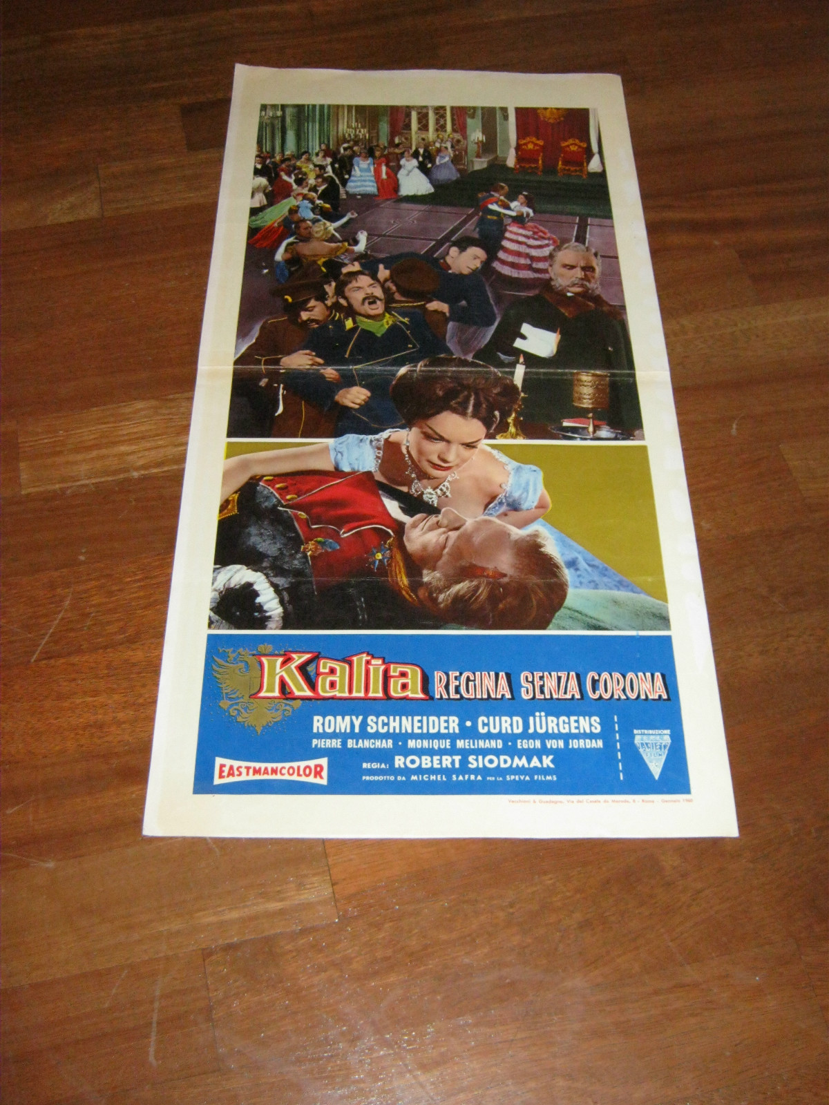 Locandina originale film Katia, regina senza corona (1959) - Regia di Robert Siodmak