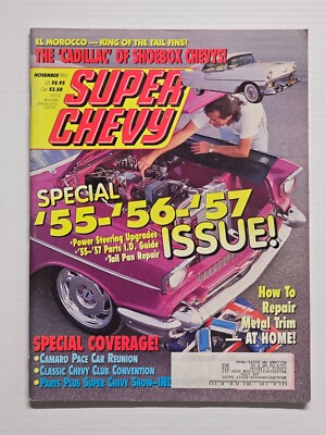 Super Chevy Magazine November 1993 Special '55-'56'-'57 Issue! | eBay