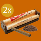 2x RAW 79mm Easy Manual Hemp Plastic Cigarette Roller Maker Rolling Machine