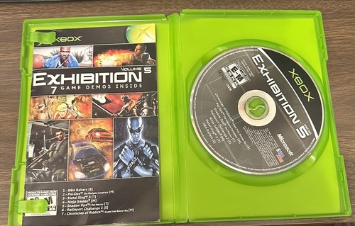 Exhibition Volume 5 - 7 Game Demos Inside "Rare" (Microsoft Xbox, 2004) CIB - Picture 4 of 5