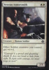 Veteran Armorsmith - Duel Decks: Elspeth vs. Kiora: #27, MTG Nm R179