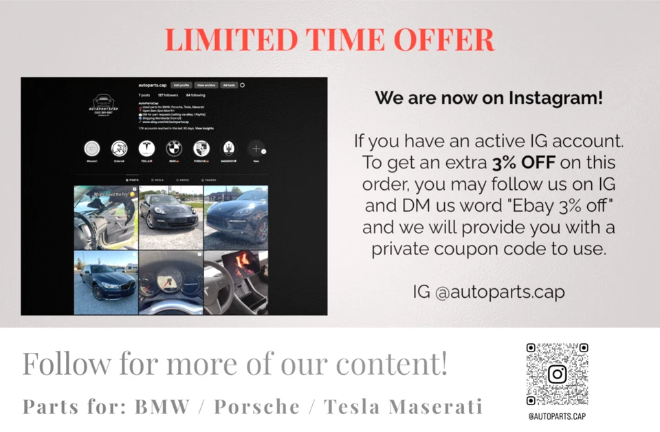 Bomba de depósito de fluido de lavadora original BMW fabricante de equipos originales para serie 2/3/4 F22 F30 F32 Foto 4 de 4