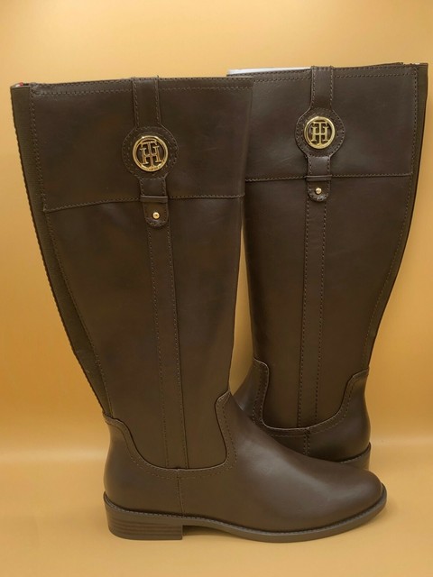 tommy hilfiger high boots