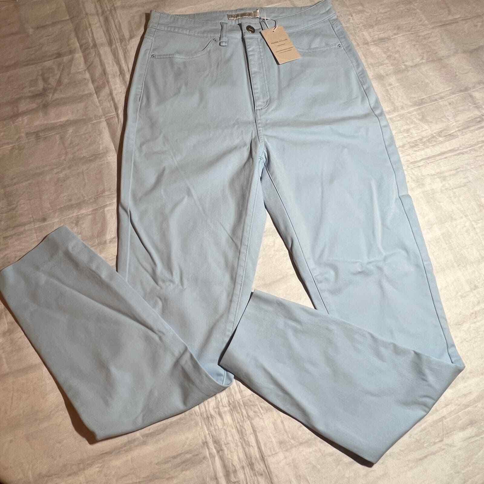 150 NWT Peter Millar Women's Karlie Sateen Pant 4 Stretch Golf Preppy
