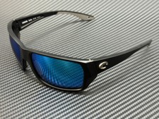 COSTA DEL MAR TAILFIN 6S9113 02 Black Blue Men's 60 mm Sunglasses