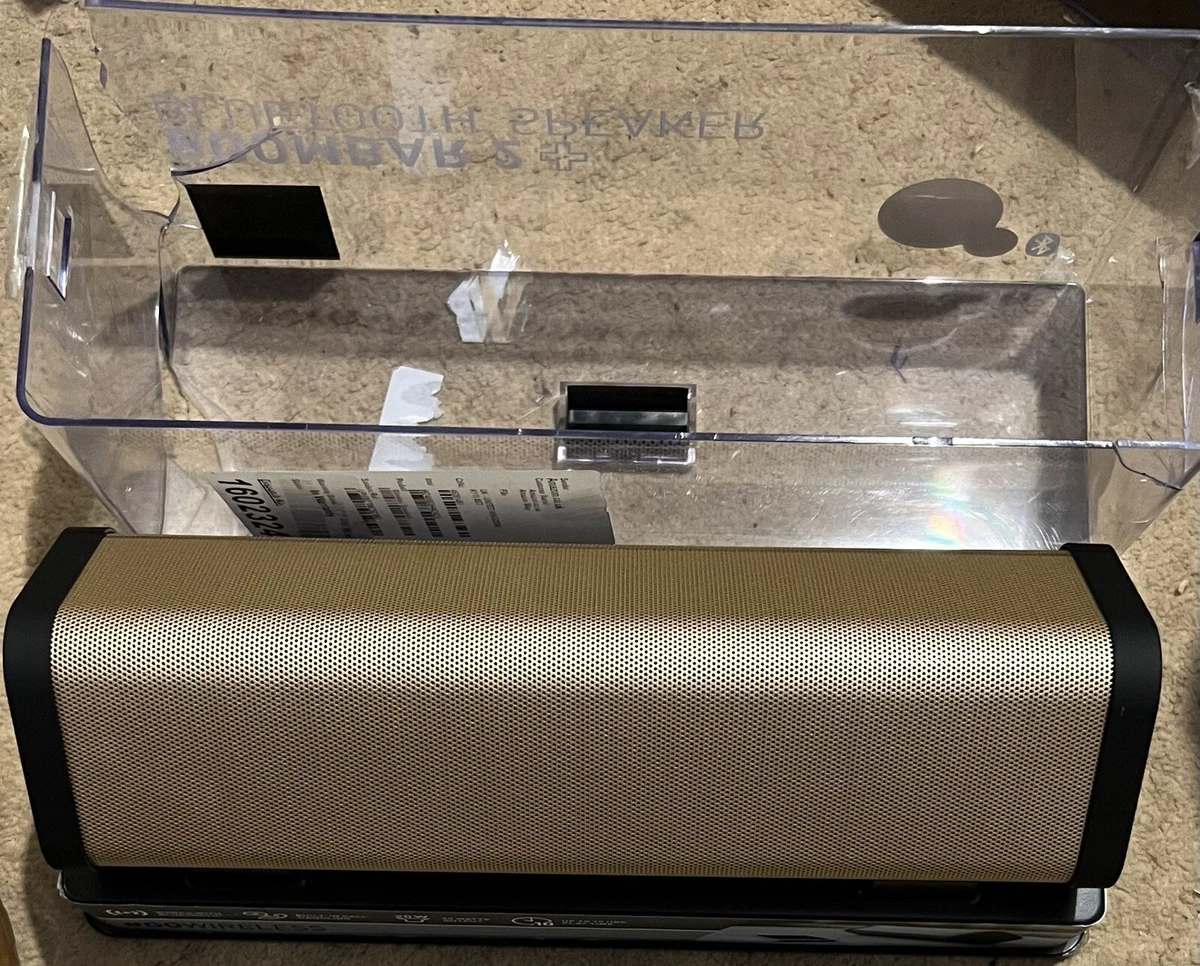 KitSound Boombar 2 Bluetooth Portable Speaker Rose Gold Not Working Parts On