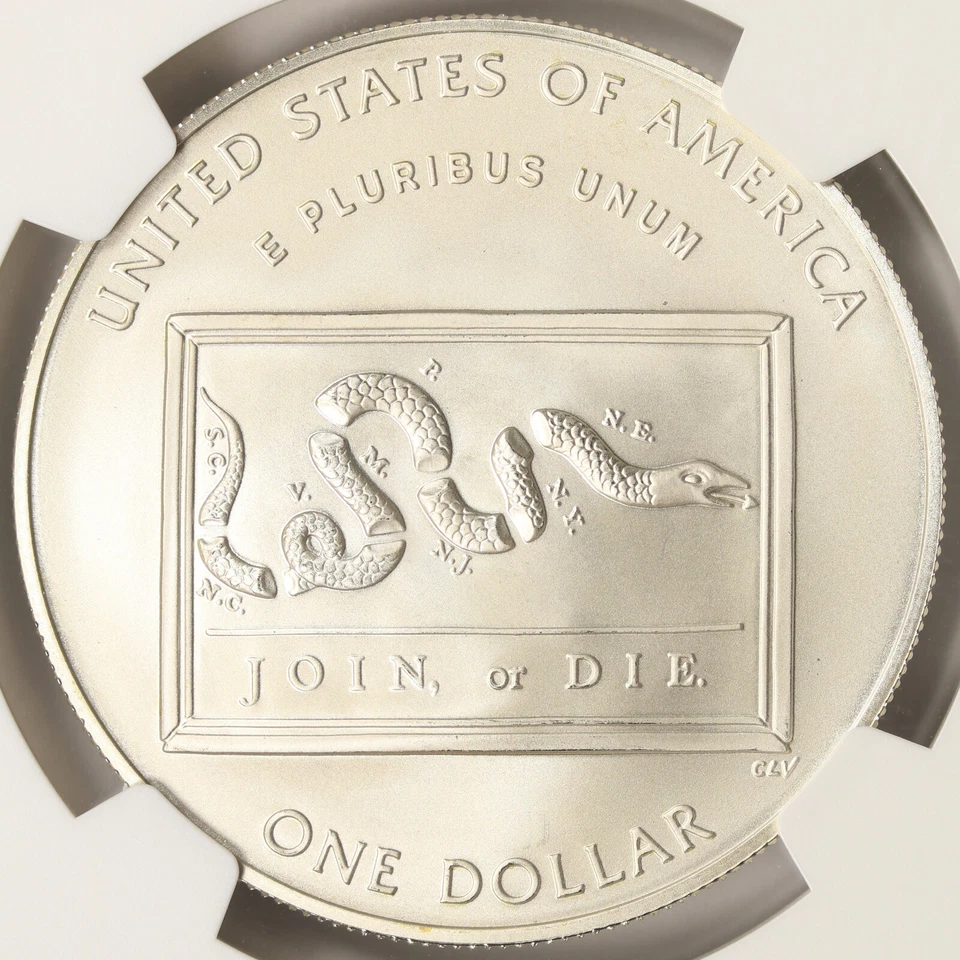 2006-P Benjamin Franklin Scientist $1 Commemorative Silver Dollar NGC MS69 - Image 4 of 4