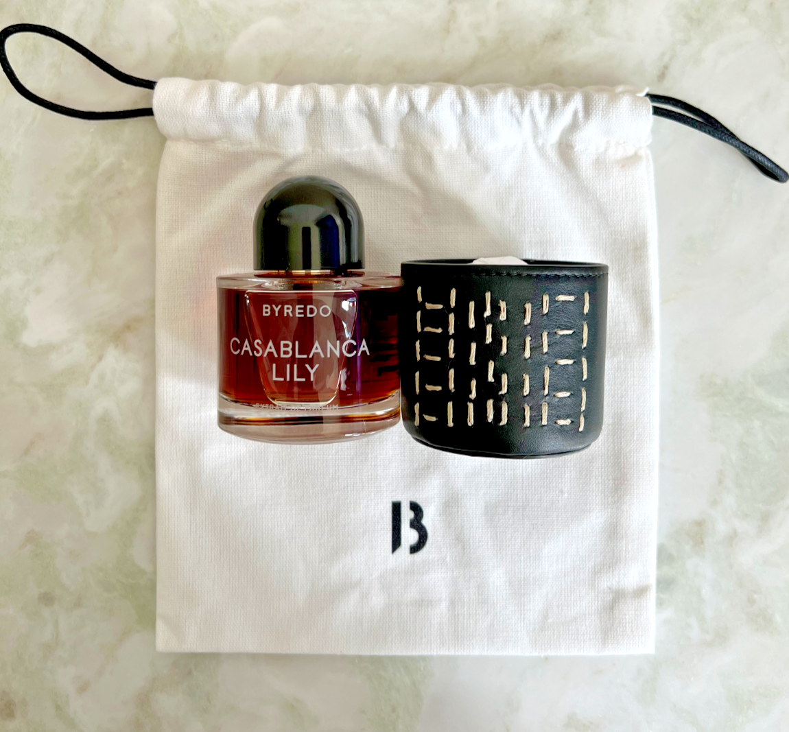BYREDO CASABLANCA LILY EXTRAIT 50ml + Kantha Leather Perfume BYREDO CASABLANCA LILY EXTRAIT 50ml + Kantha Leather Perfume