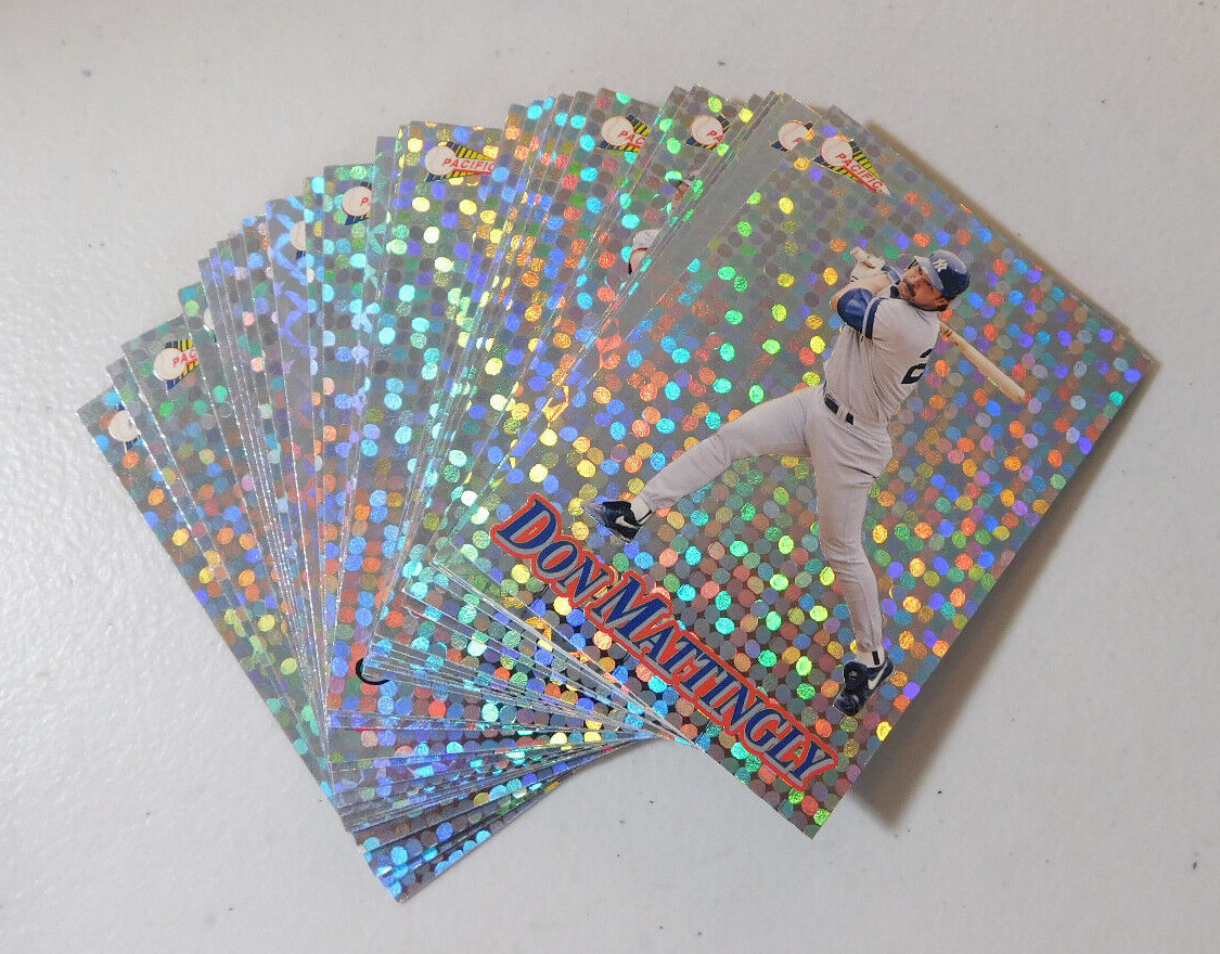 1994 PACIFIC CROWN COLLECTION SILVER PRISM INSERT YOU PICK YOUR CARD (item#J5)