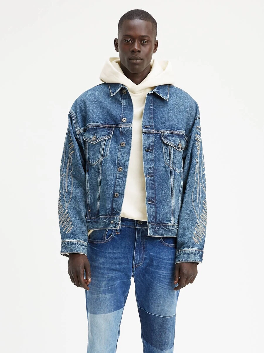 Oversized trucker jacket discount