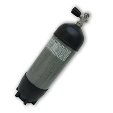 Acecare 9L CE Air Rifle Tank 4500Psi Carbon Fiber Tank with Valve for Paintball