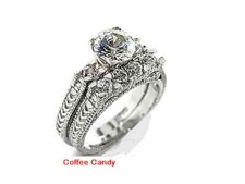 Beautiful CZ Wedding Ring Size 5,6,7 or 8