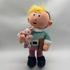 VINTAGE RUDOLPH ISLAND OF MISFITS HERMEY ELF DENTIST STUFFINS PLUSH W TAG 1999  
