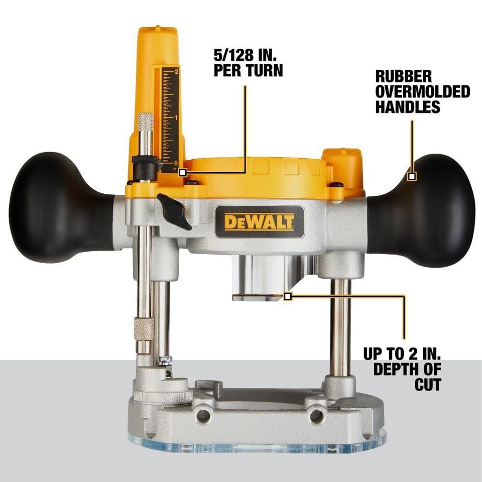 	DEWALT Plunge Base For Compact Router Steel Rods for Smooth Plunge Stroke	 - Image 2 of 4