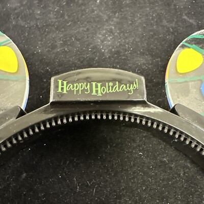 Disney Parks Happy Holidays Light Up Christmas Lights Mickey  display picture 1
