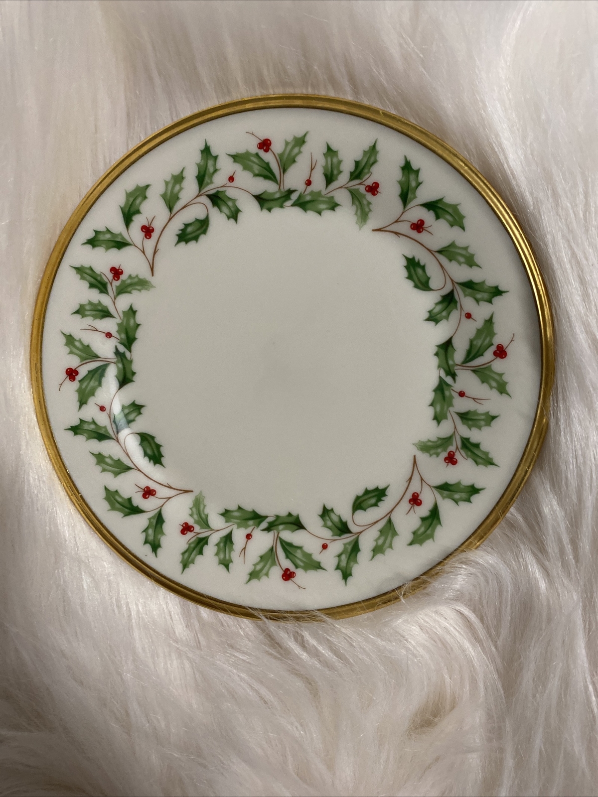 🔴🟢Lenox Holiday Bread & Butter Plate, 6 Inches eBay