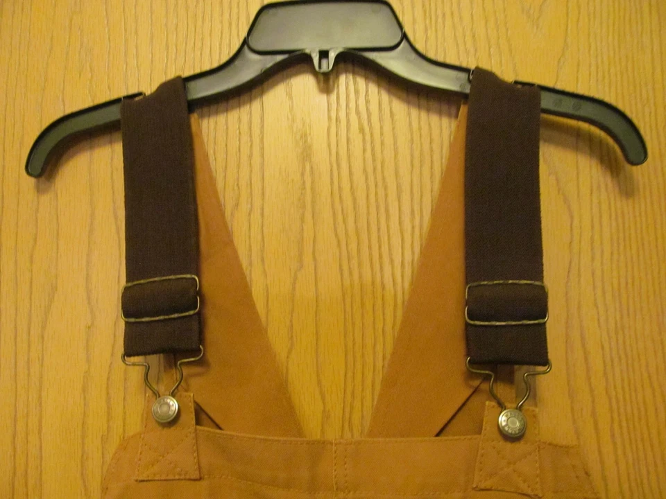 Walls Blizzard Pruf Insulated Bib Overalls Brown Size Large Waist 38/40 - Image 4 of 4