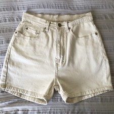 JORDACHE size 9/10 High Waist Stretch Jean Shorts POCKETS
