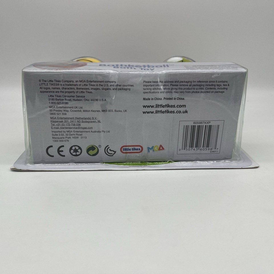 little tikes Bathketball Bath Toy Basketball Tub Toy 0+ Months 🌺 NEW