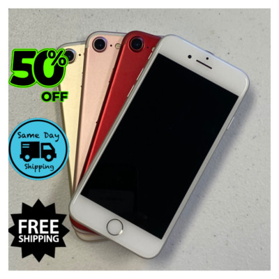 Apple iPhone 7 - 32GB/128GB - Rose Gold, Black, Red - Verizon, AT&T, T-Mobile
