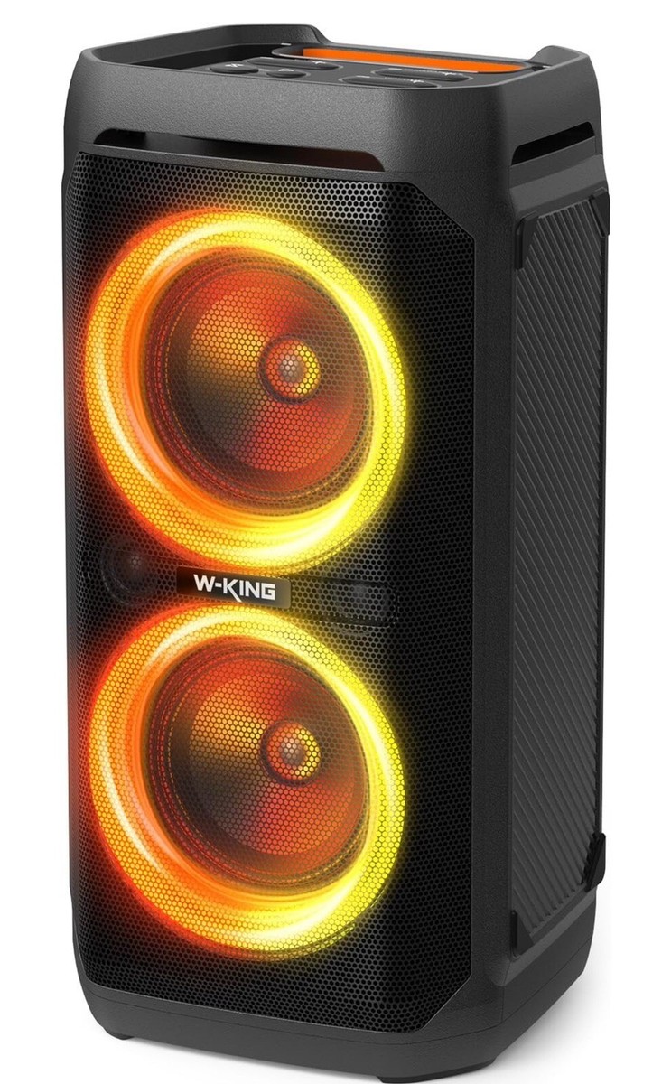 W-KING T11 100W Power Bluetooth Speaker, Portable Waterproof Party