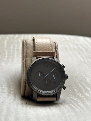 MVMT 5ATM B17 316L Gunmetal Sandstone Chrono watch