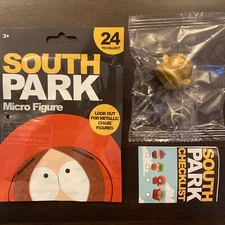 South Park Micro Figures Golden Chase Cartman Collectible Figure Sealed 2024