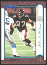 1999 Bowman Patrick Kerney Rookie Atlanta Falcons #209