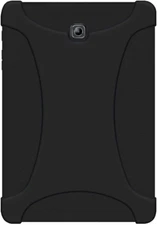 Rugged Silicone Skin Jelly Case for Samsung Galaxy Tab S2 8.0 SM-T710, Black (AM