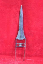 Steel Katar Dagger Tiger Knife 1900s Old Indian Antique Rare Hand Forged