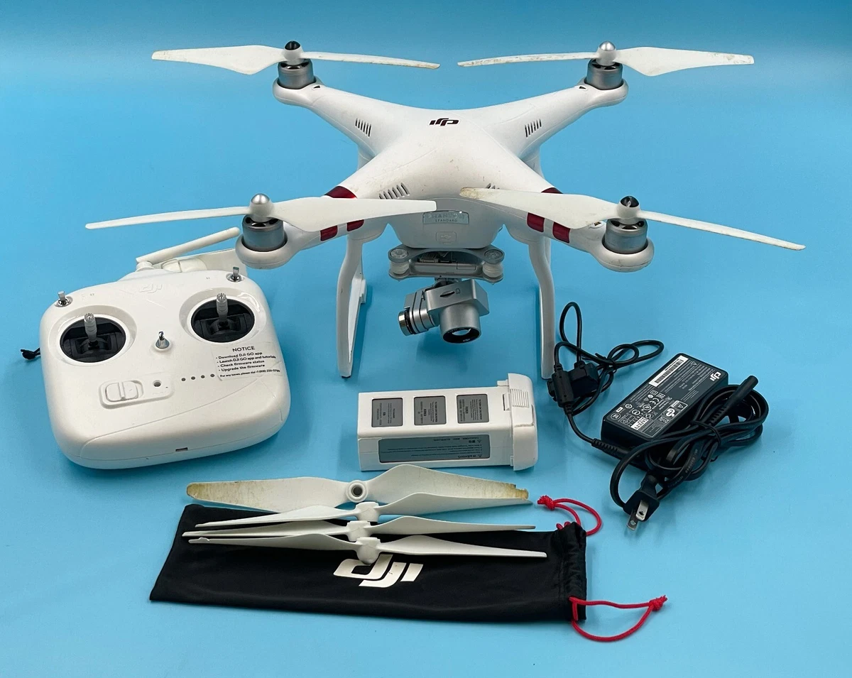DJI Phantom 3 Standard Quadcopter Camera Drone White