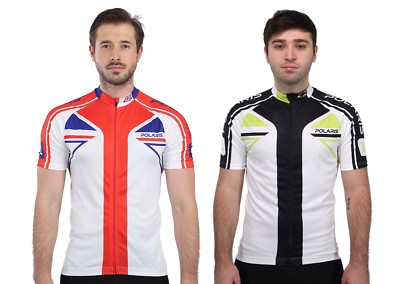 POLARIS FAHRRADTRIKOT GB UK UNION JACK DEKRET SCHNELLTROCKNENDE KURZE ÄRMEL